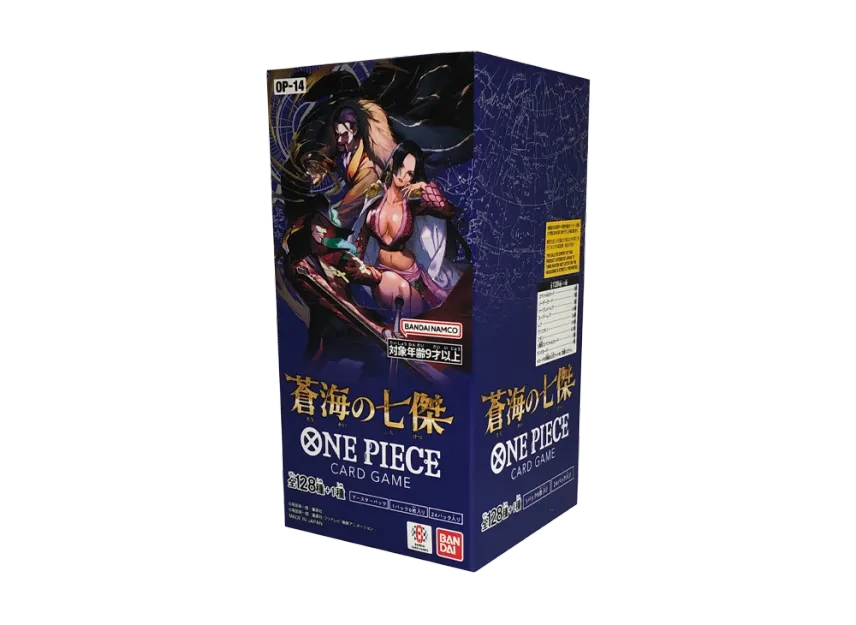 One Piece TCG OP-14 "THE AZURE SEA'S SEVEN" Japanese booster Box