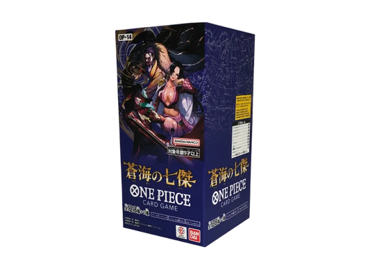 One Piece TCG OP-14 "THE AZURE SEA'S SEVEN" Japanese booster Box
